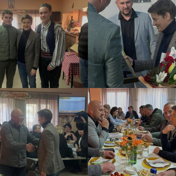 Brnabić u Valevcu: "Hvala na domaćinskoj atmosferi"; "Za nas nema građana prvog i drugog reda" FOTO