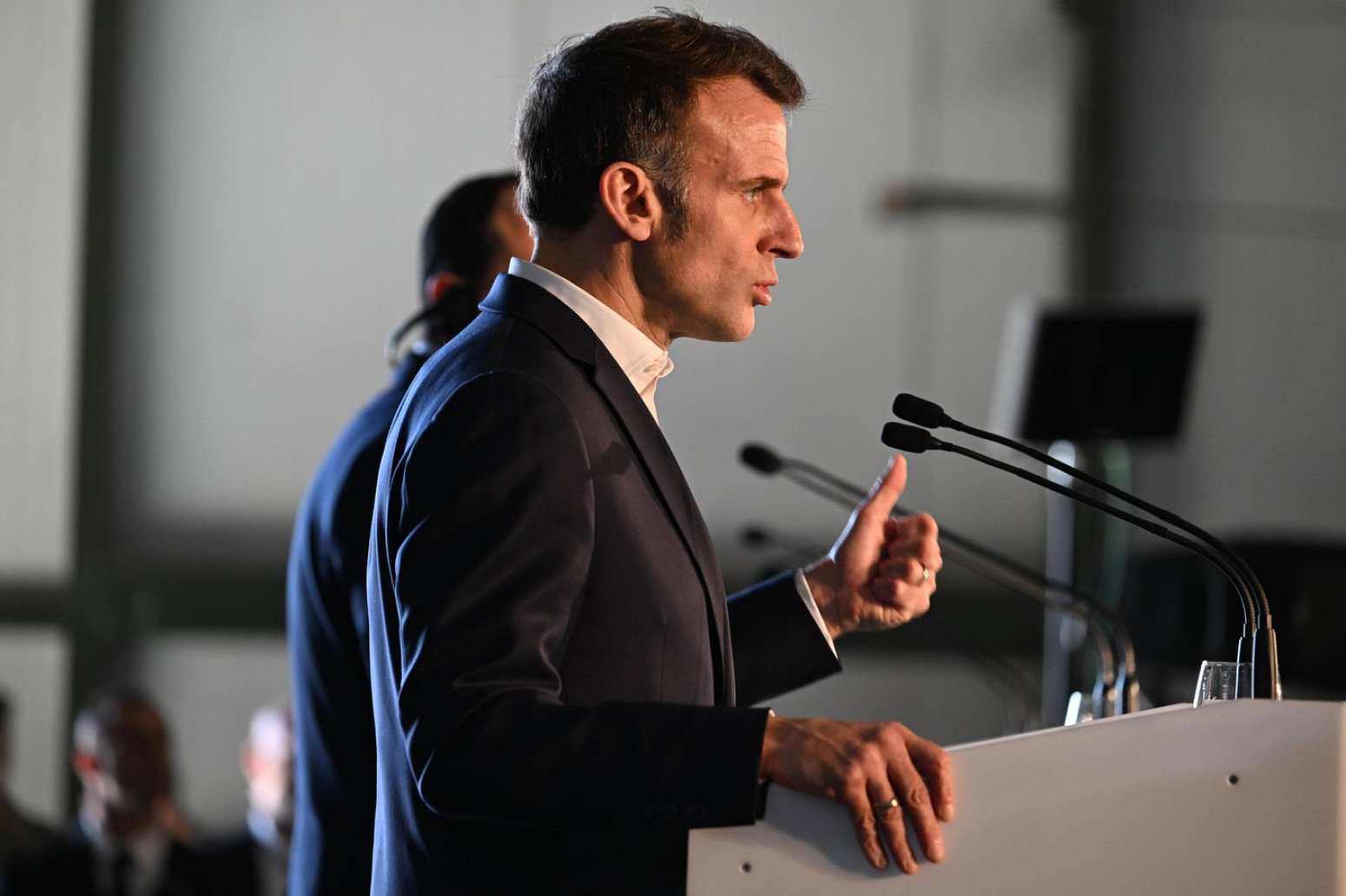 Emmanuel Macron: “There was no discussion about deploying forces to the Strait of Hormuz”
