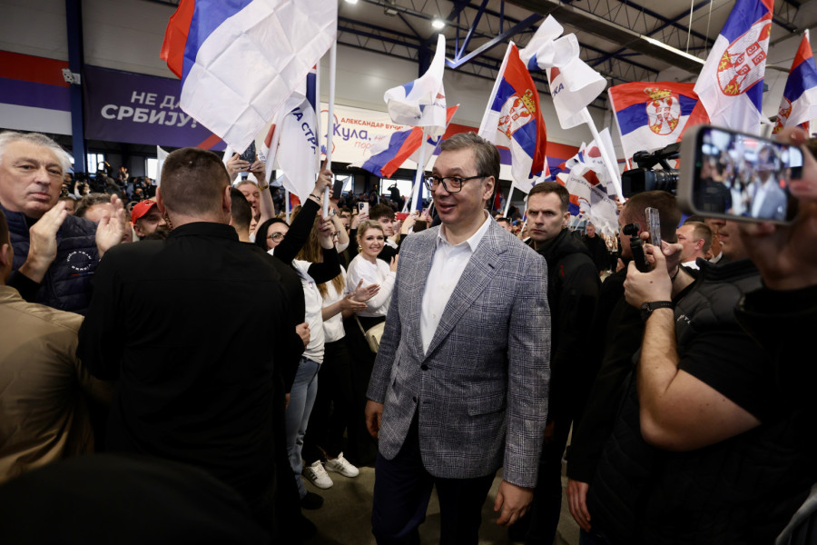 Veliki skup u Sivcu; Vučić: Da ih pobedimo ubedljivo 29. marta i pokažemo koliko volimo zemlju FOTO/VIDEO