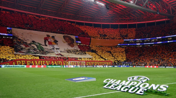 Dirljiva koreografija navijača Galate za Viktora Osimena FOTO