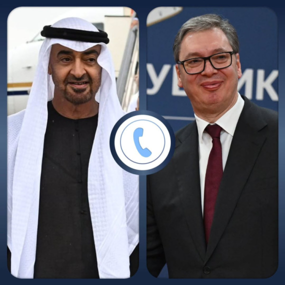 Vučić razgovarao sa bin Zajedom: "Otvoren razgovor o situaciji na Bliskom istoku i opasnosti od eskalacije"