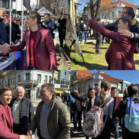 Brnabić iz Bajine Bašte: "29. marta setite se svega što ste prošli i glasajte po svojoj savesti" FOTO