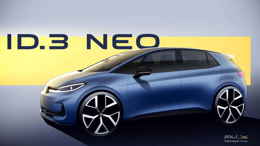 Električni Volkswagen menja ime: Stiže ID.3 Neo i vraćaju se dugmići FOTO