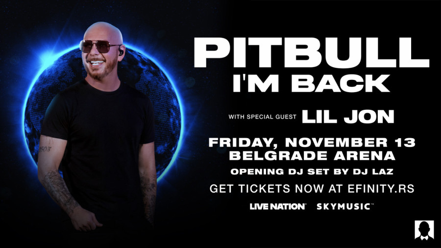 Počela prodaja ulaznica za najtraženiji koncert 2026. godine: Pitbull u Beogradu 13. novembra