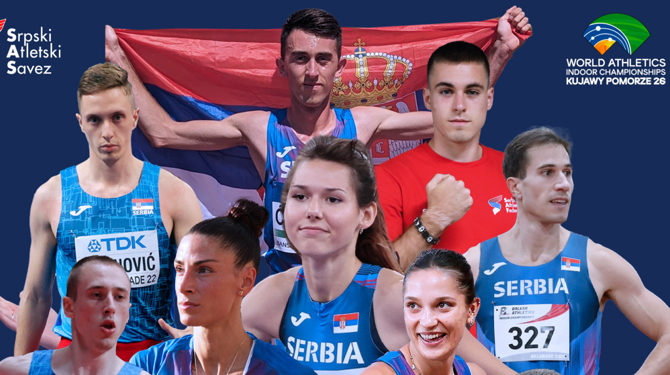 Srbija sa devet predstavnika na Svetskom dvoranskom prvenstvu