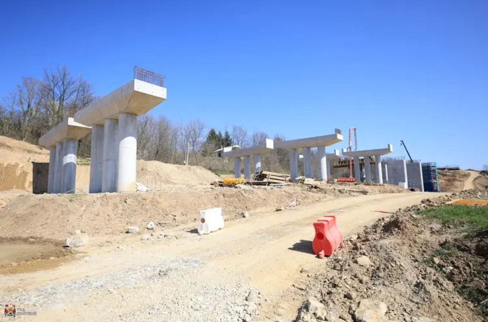 Kako napreduju radovi na Severnoj obilaznici oko Kragujevca FOTO