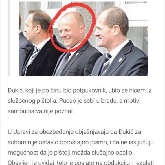 Šef obezbeđenja Dolovac izvršio samoubistvo 2014. godine posle sastanka sa njom?