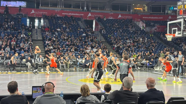 Partizan nije dobro krenuo utakmicu