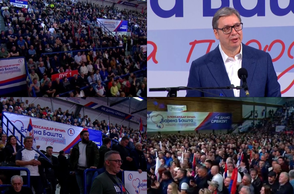 Vučić u Bajinoj Bašti: Iza nas je samo Srbija, nemate gde da odete, sačuvali smo je
