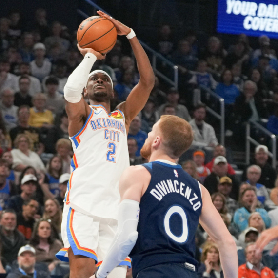 Oklahoma slavila sa pola gasa – dabl-dabl "skromnog" ŠGA