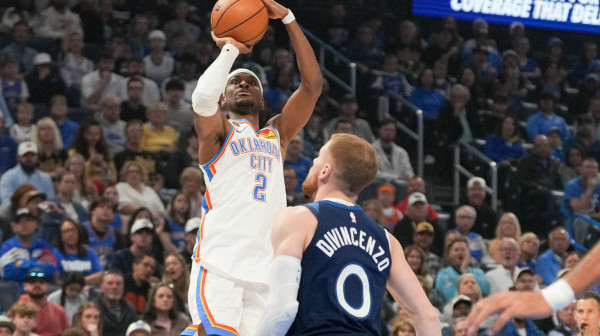 Oklahoma slavila sa pola gasa – dabl-dabl "skromnog" ŠGA