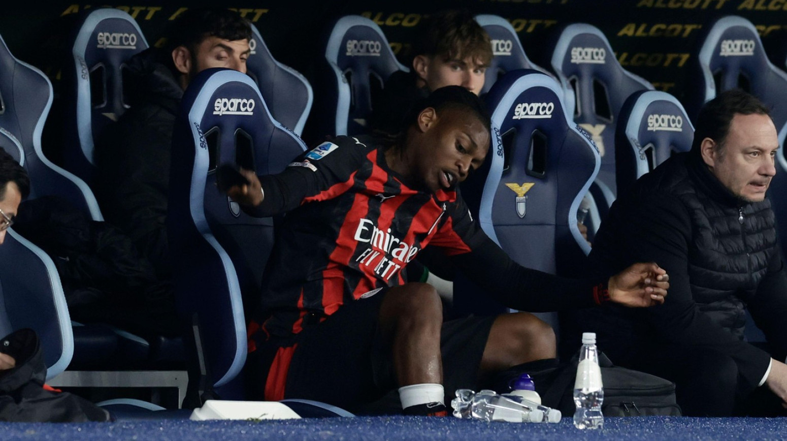 Leao "divljao" posle izmene – odgurnuo Alegrija; "Razlog je 'Kapetan Amerika'" VIDEO