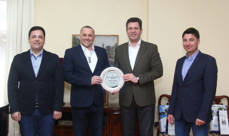 Šabac na trasi Međunarodne biciklističke trke Beograd–Banja Luka