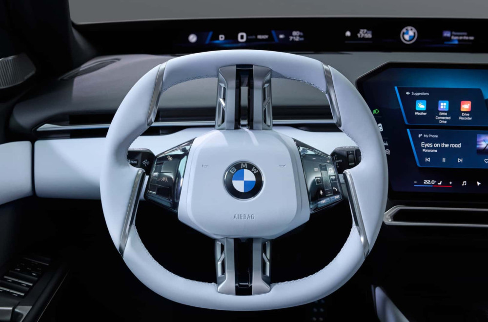 BMW otkriva zašto novi volan izgleda neobično u modelima i3 i iX3