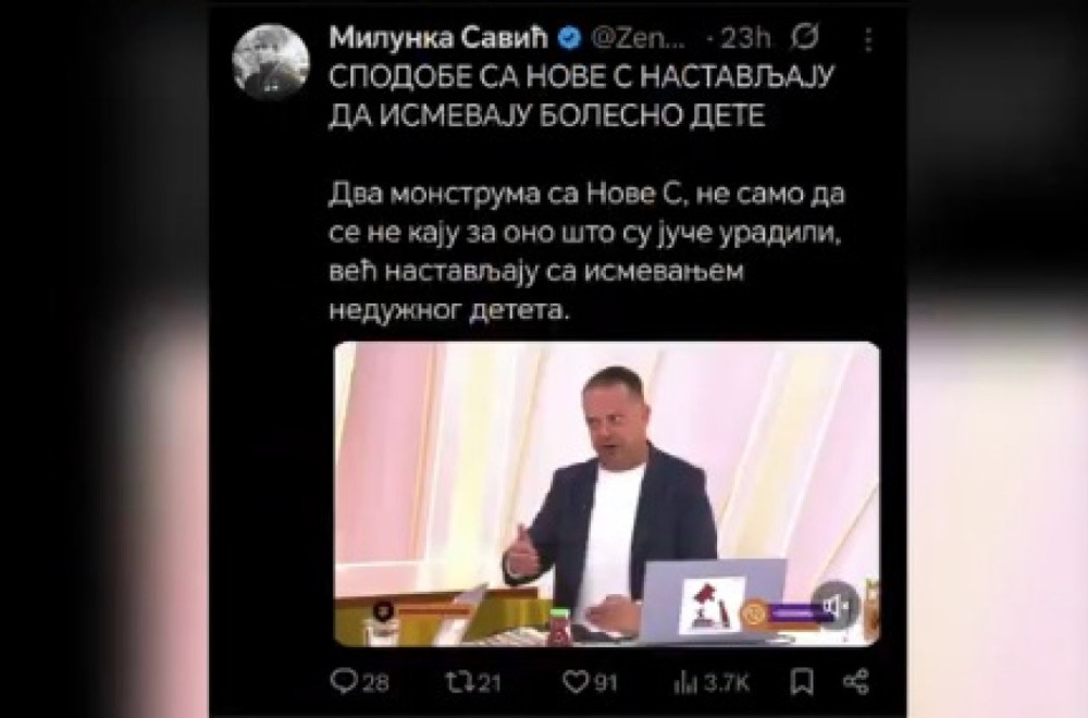 Narod šokiran i besan zbog ismevanja bolesnog dečaka od strane blokadera VIDEO