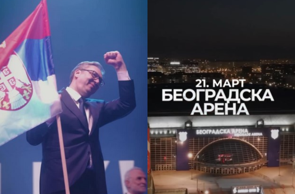 Veliki miting u Beogradu; Vučić pozvao građane: Za Srbiju! Za našu porodicu! VIDEO