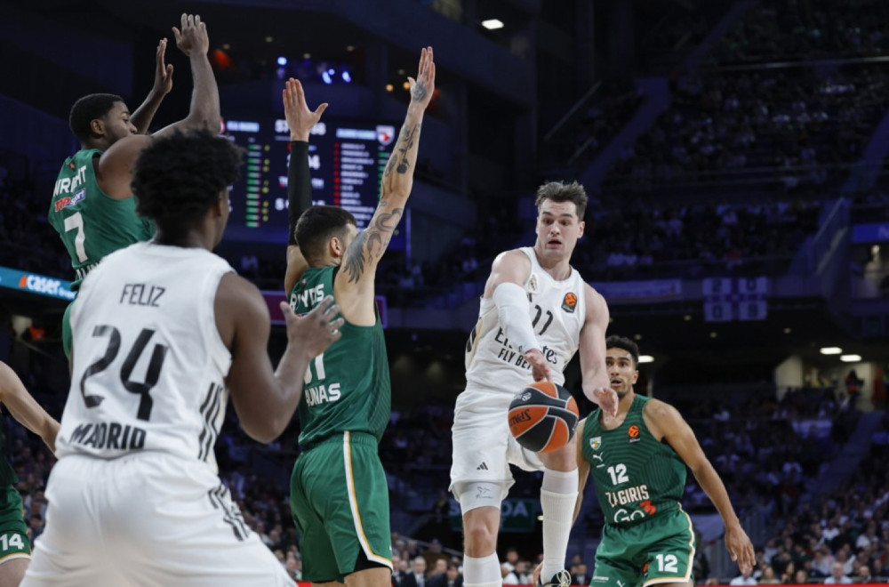 Hezonja promašio pobedu – Žalgirisu drama protiv Real Madrida