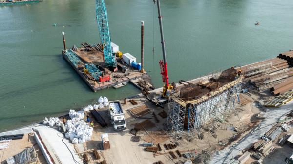 Gradnja novog Savskog mosta u punom jeku: Uskoro ključna faza VIDEO