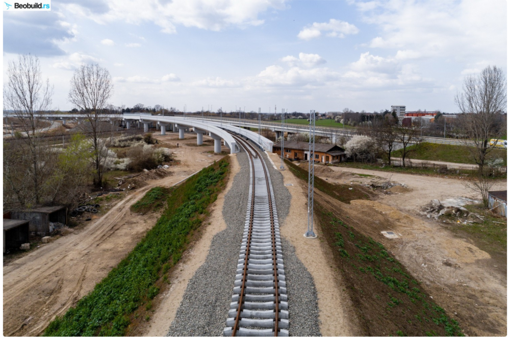 Postavljene prve šine na pruzi do Aerodroma i Nacionalnog stadiona: Evo kako napreduju radovi FOTO