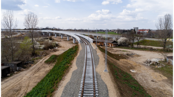 Postavljene prve šine na pruzi do Aerodroma i Nacionalnog stadiona: Evo kako napreduju radovi FOTO