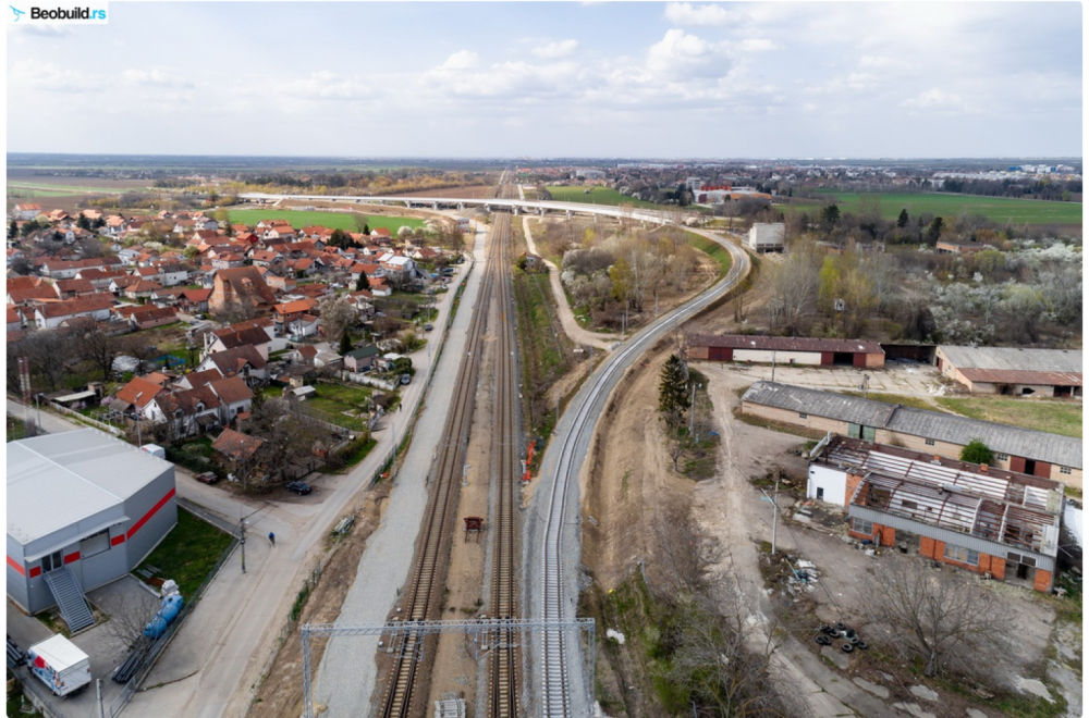 Vozom do beogradskog aerodroma za 15 minuta: Završeni prvi kilometri pruge do EXPO 2027 VIDEO