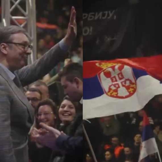 Veliki skup SNS-a; Sve je spremno ispred Arene; Vučić ima važnu poruku za kandidate za odbornike FOTO