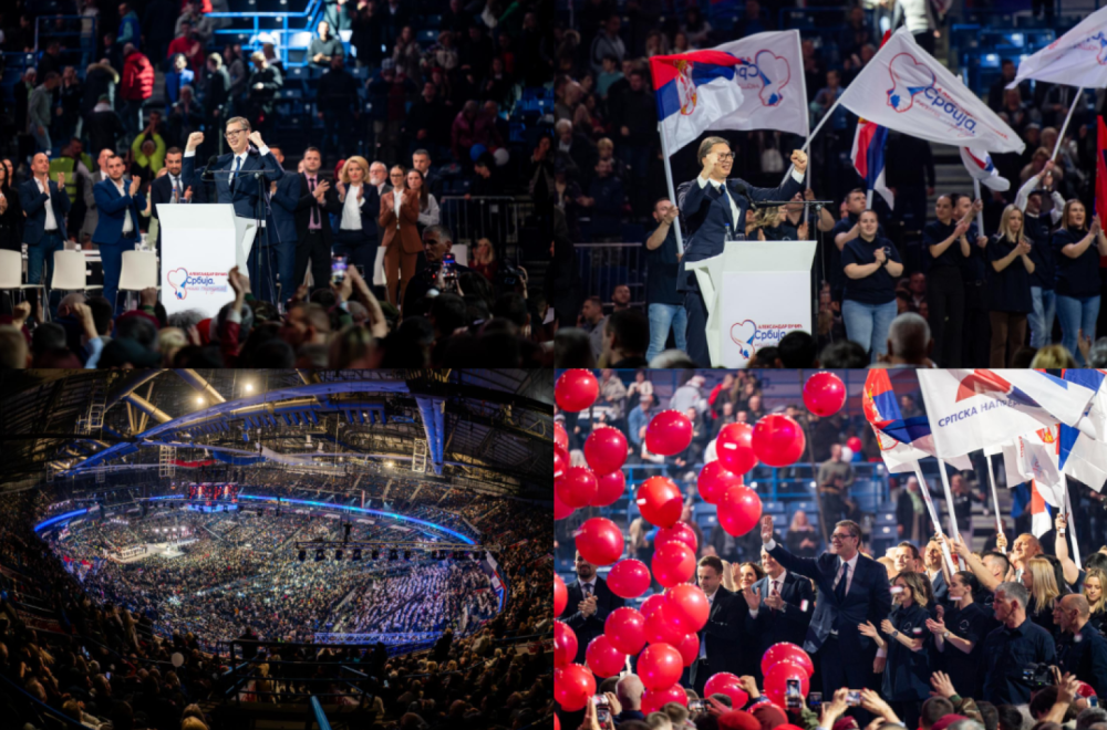 Vučić poslao snažne poruke; "Godinu dana su nam uzimali živote i rušili Srbiju; Pobeda tek sledi" FOTO/VIDEO