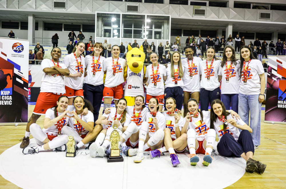 Zvezda osvojila Kup  – neverovatnih 60 razlike!