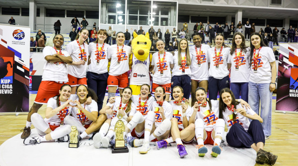 Zvezda osvojila Kup  – neverovatnih 60 razlike!