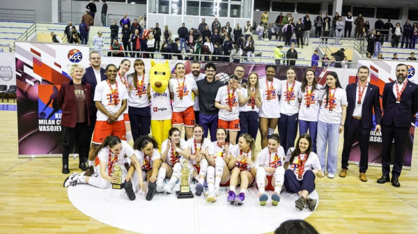 Zvezda osvojila Kup  – neverovatnih 60 razlike!