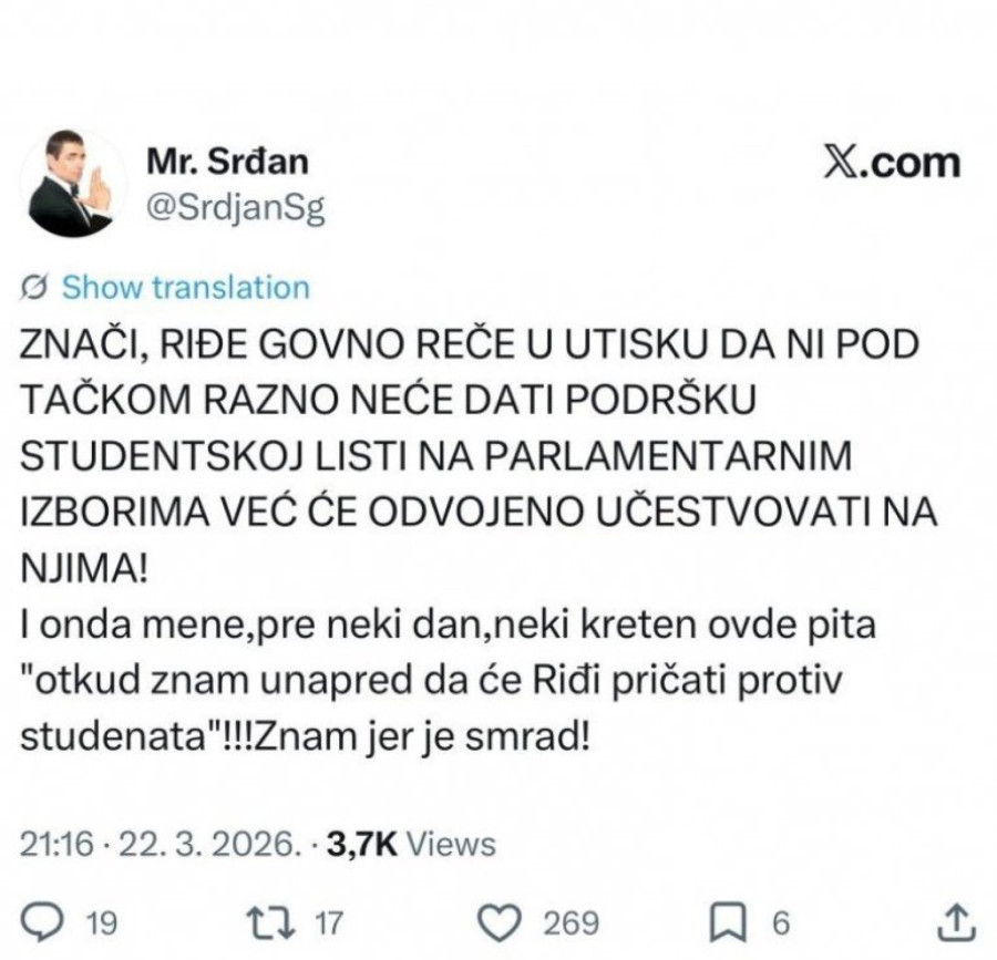 Nastavlja se otvoreni rat među blokaderskom opozicijom; Đilas razbesneo blokadere, stigao odgovor FOTO