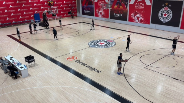 Partizan spreman za Asvel VIDEO