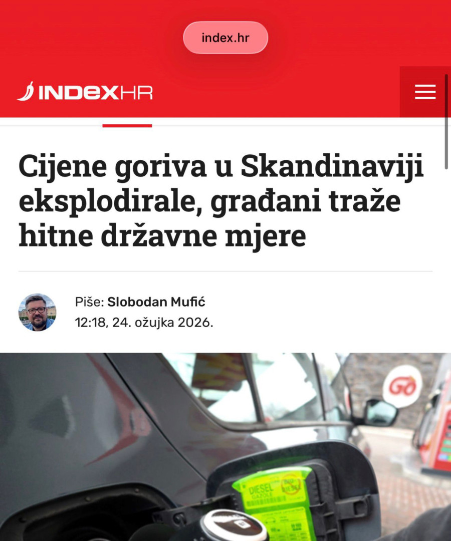 Srbija obezbeđena, Hrvati u problemu: Vlada zabrinutost zbog goriva FOTO