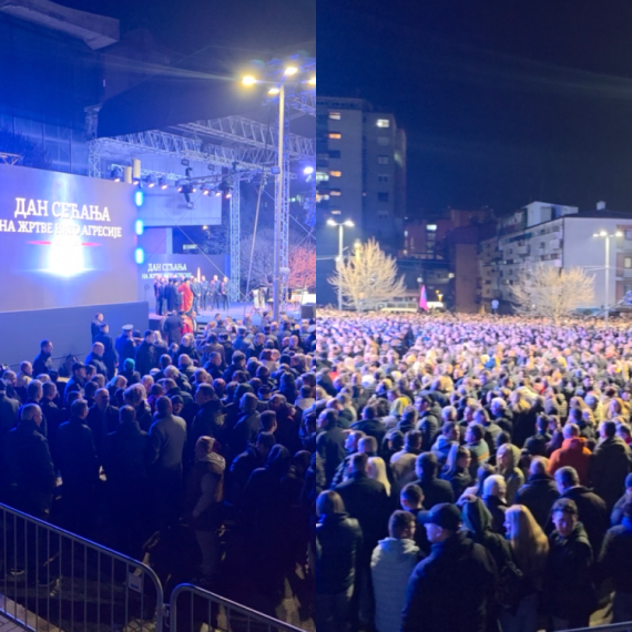 Dan sećanja na stradale u NATO agresiji: Više od 10.000 ljudi u Vranju, prisustvuje i Vučić VIDEO