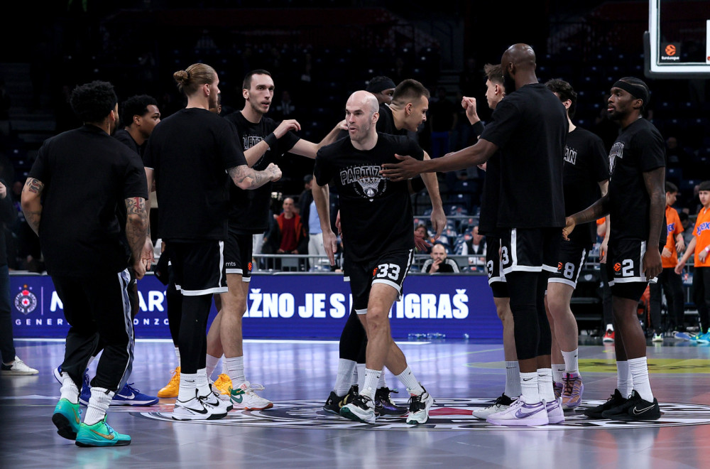 Partizan juri četvrtu u nizu; Arena se popunila – stigao i poseban gost