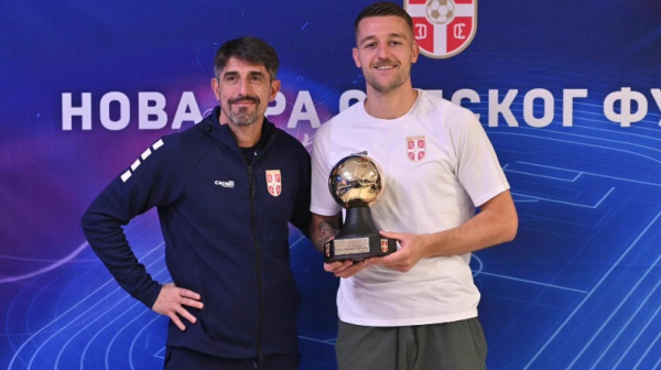 Sergej posle povratka u reprezentaciju. "Počeo sam sa Veljkom, a sada mi uručuje Zlatnu loptu"