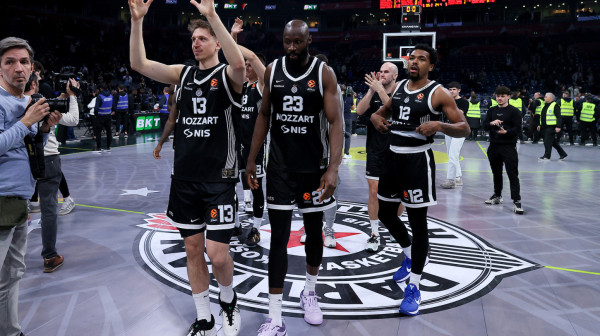 Partizan pobedio, ali nije zadovoljio