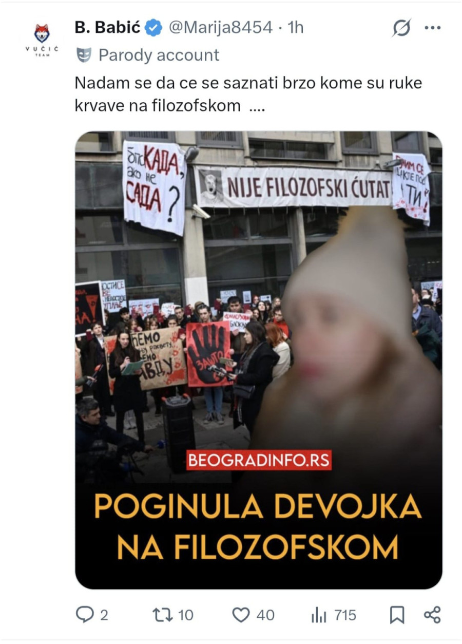 Gde je rektor, gde su dekani?; Ljudi zahtevaju odgovore: Ko je odgovoran za stanje na fakultetima? FOTO