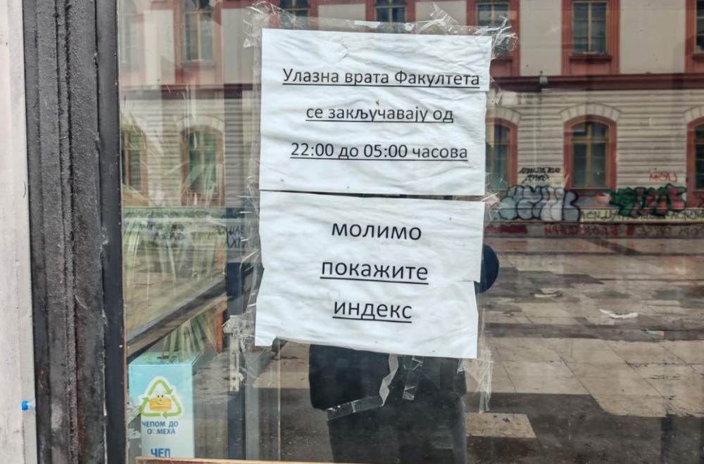 Niz pitanja nakon smrti devojke na Filozofskom: "Zašto fakultet nije bio zaključan?"; "Gde je obezbeđenje?"