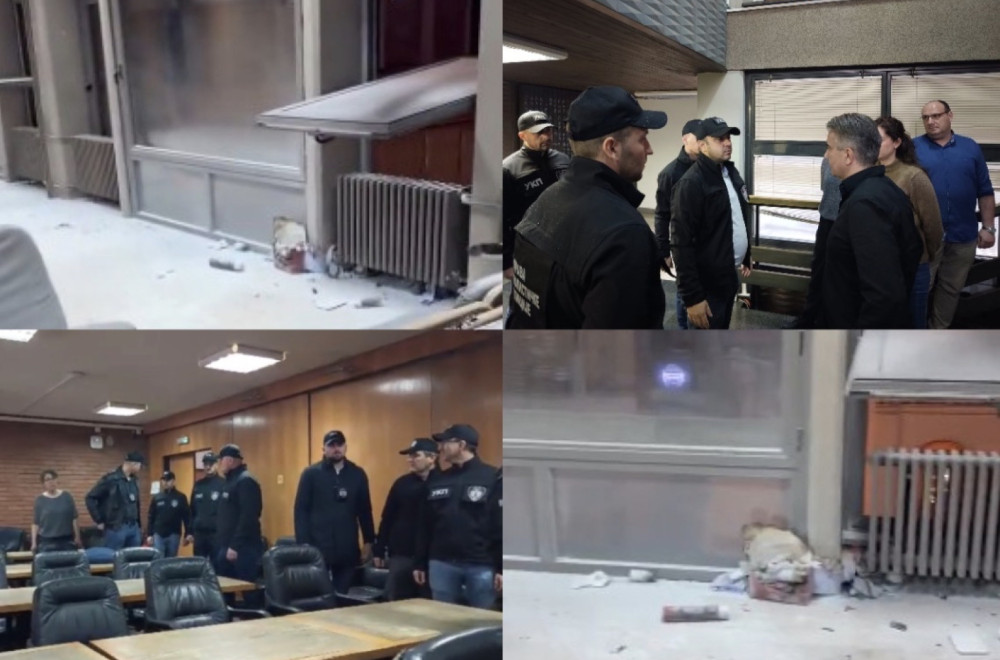 Pripadnici UKP ušli u zgradu Filozofskog fakulteta FOTO/VIDEO