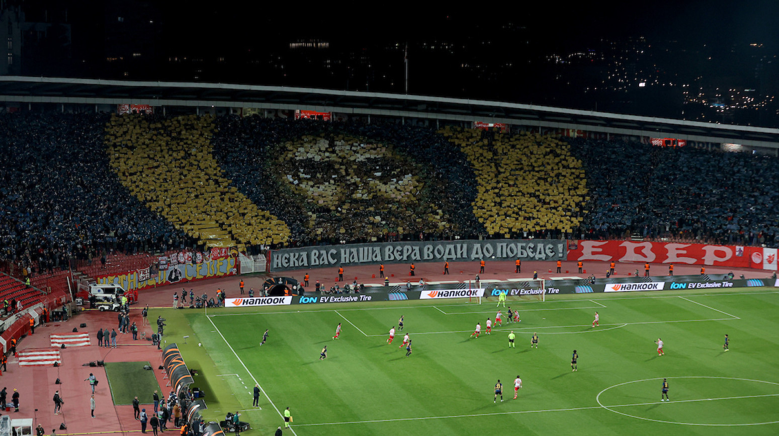 UEFA papreno kaznila Zvezdu zbog koreografije Svetog Simeona