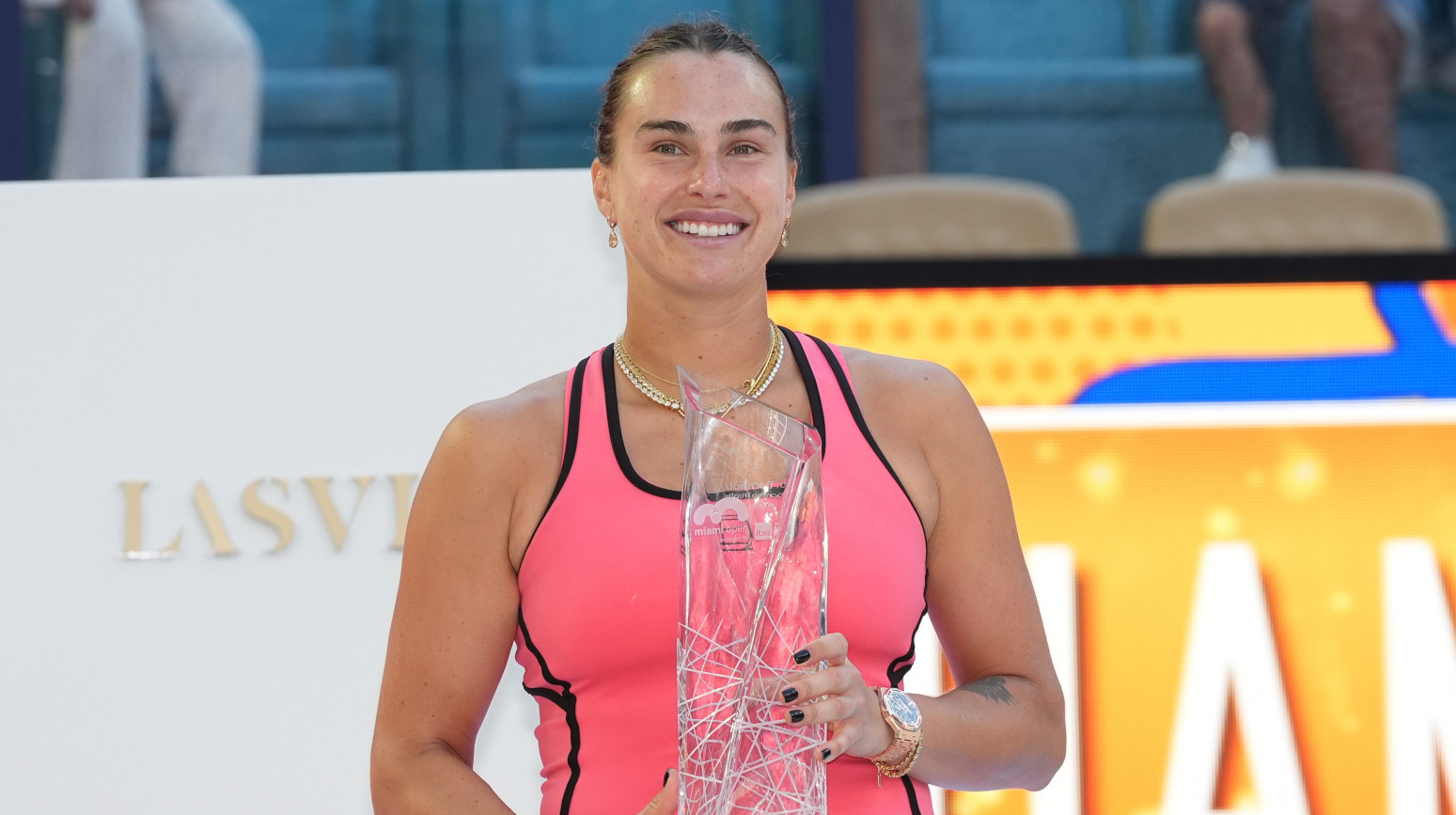 Sabalenka prozvala navijačicu usred govora: "To ne sme da se radi"