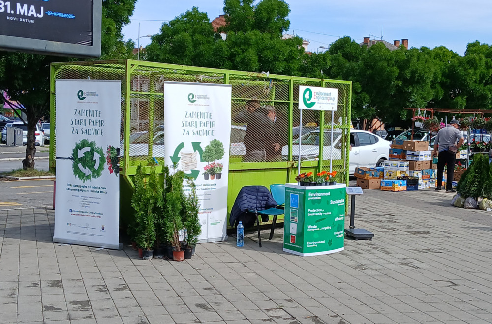 Zamenite stari papir za sadnice : I ove godine velika akcija za čistiji Novi Sad evo i kad