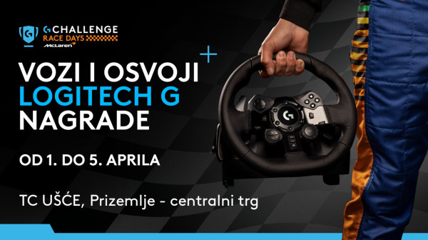 Logitech Race Days je zvanično počeo: Osvoji nagrade i put na F1 GP!