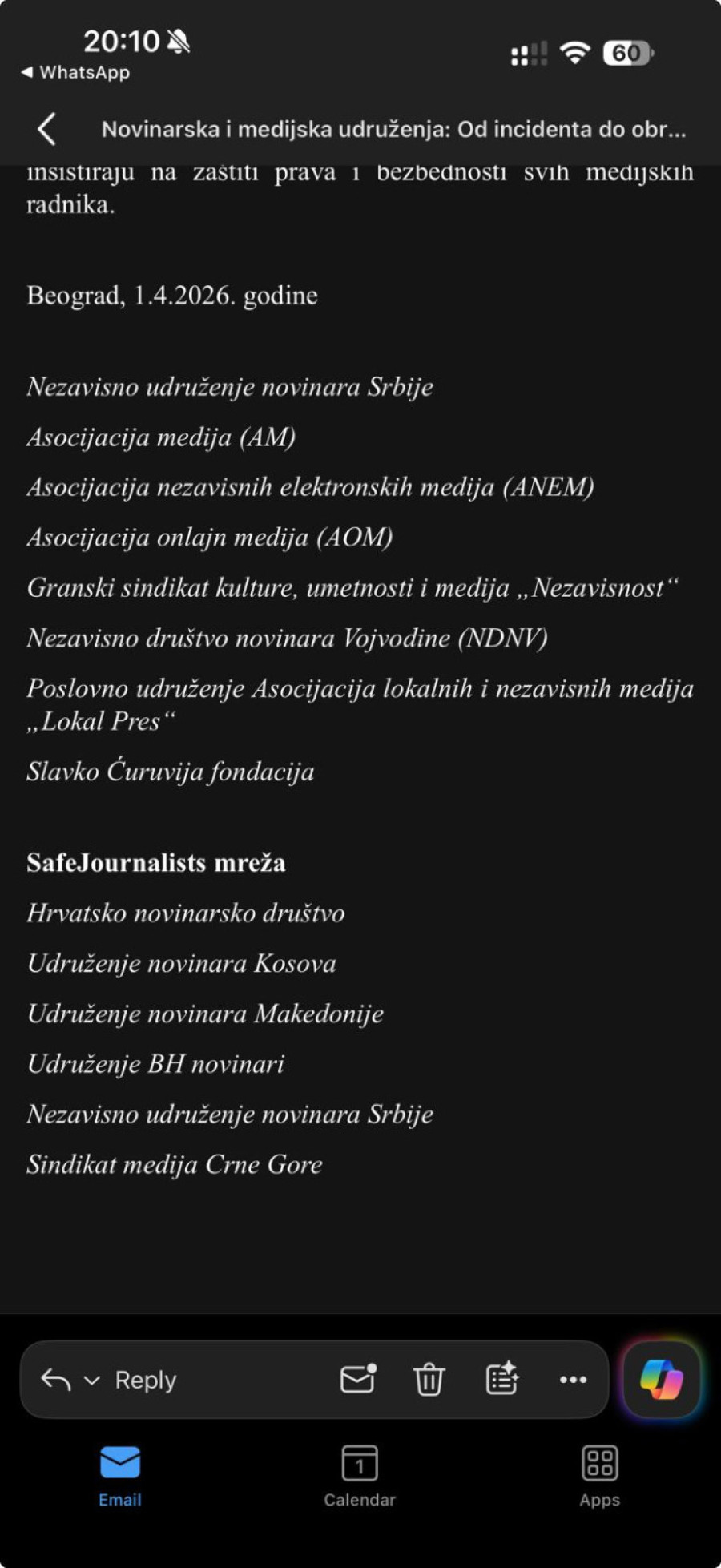 NUNS se udružio sa Hrvatima: Udarili na Srbiju FOTO