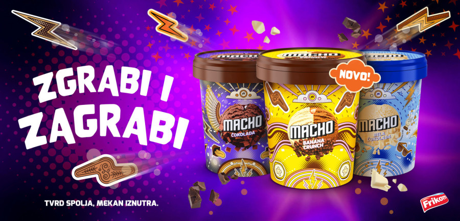 Macho širi ponudu: Stižu novi voćni sendvič i još veće izdanje popularnog ukusa