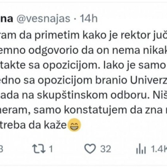 Rektor Đokić se distancirao od blokadera iz bivše vlasti; Oni im poručuju da su morali da podnesu ostavku