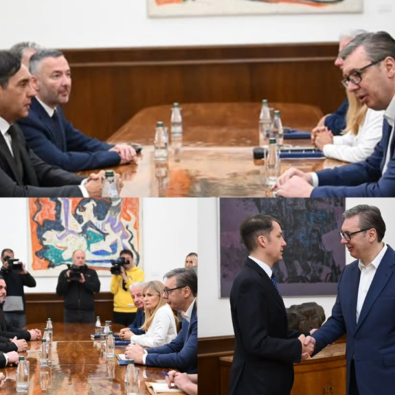 Za danas završene konsultacije u Predsedništvu Srbije; Vučić razgovarao s predstavnicima tri stranke FOTO