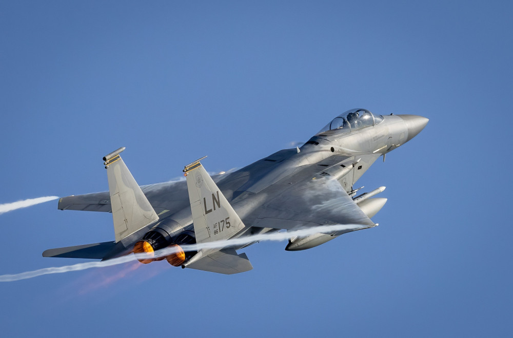 Procurio izveštaj pilota F-15; Svi su ostali u šoku