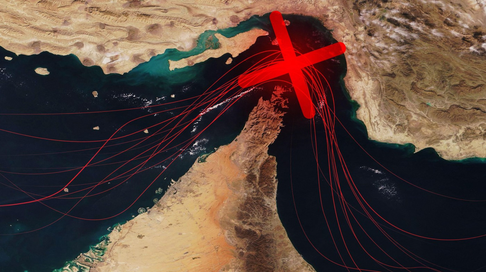 "Gužva" u Ormuskom moreuzu; Brodovi nabijeni jedan pored drugog, ali... FOTO/VIDEO